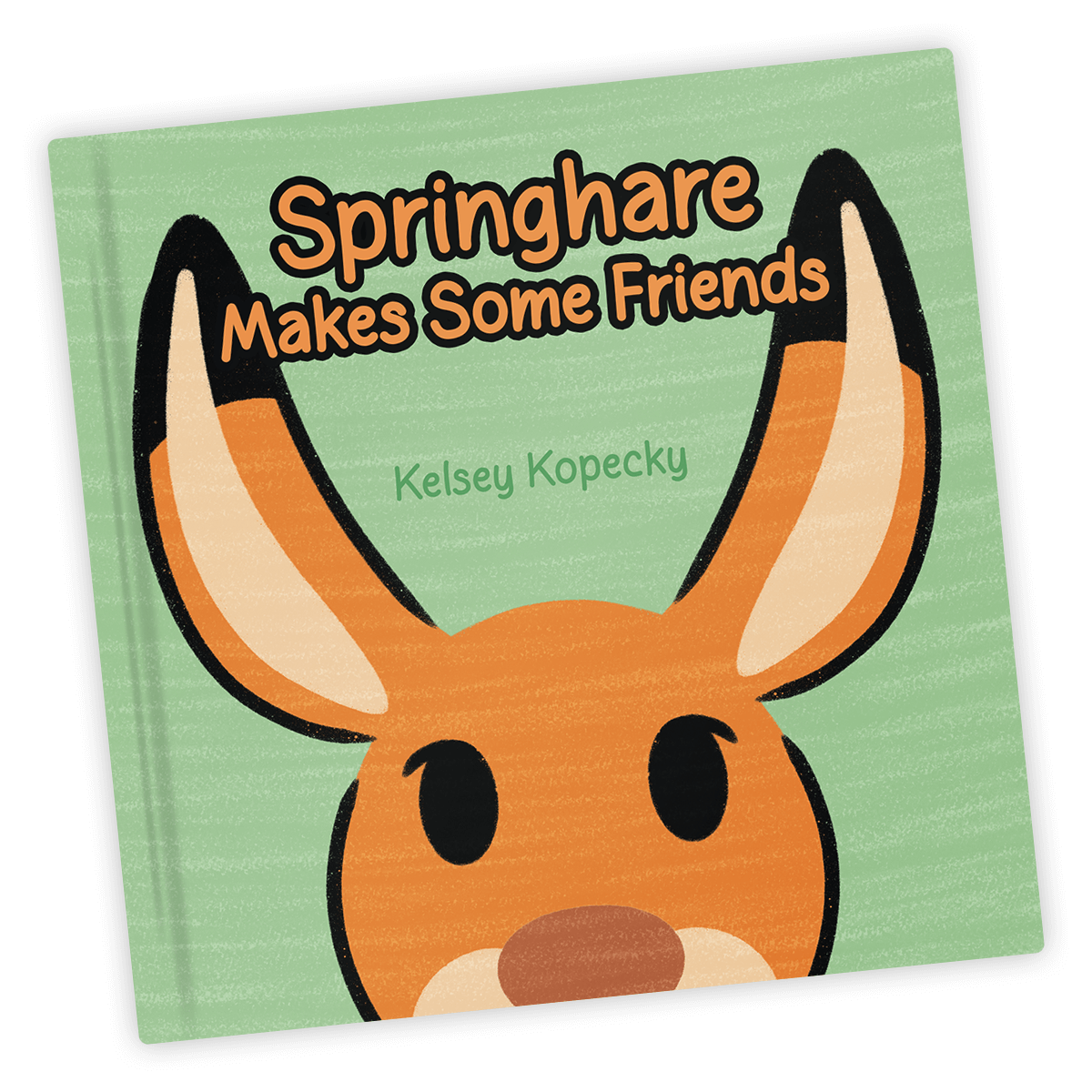'Springhare Makes Some Friends' Children's Book
